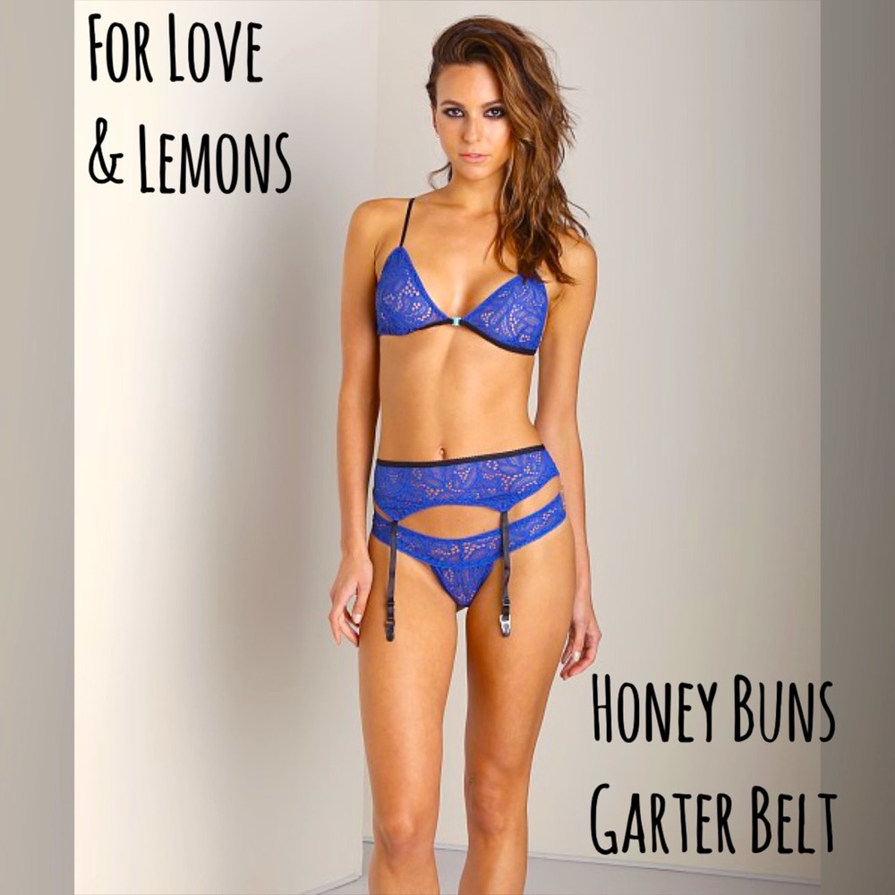 FOR LOVE & LEMONS - HONEY BUNS GARTER BELT